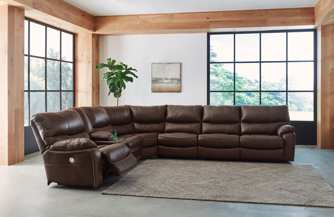 Family Circle Power Reclining Sectional - Yulissa Home Furnishings (NJ)