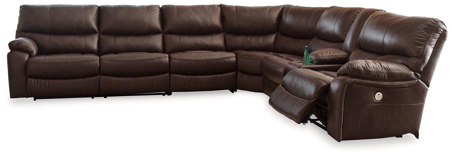 Family Circle Power Reclining Sectional - Yulissa Home Furnishings (NJ)