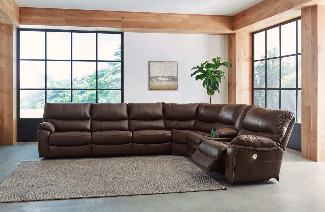 Family Circle Power Reclining Sectional - Yulissa Home Furnishings (NJ)