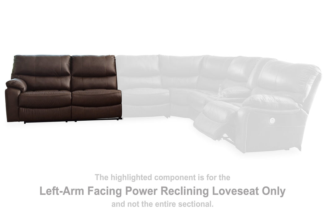 Family Circle Power Reclining Sectional - Yulissa Home Furnishings (NJ)