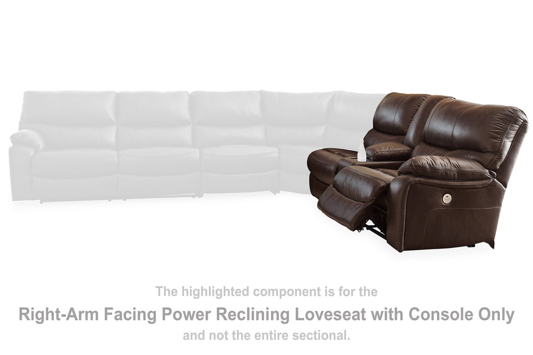 Family Circle Power Reclining Sectional - Yulissa Home Furnishings (NJ)