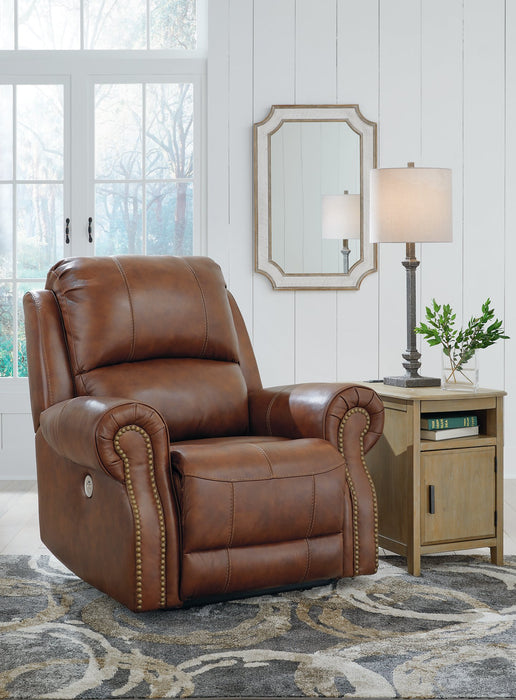 Freyeburg Power Recliner - Yulissa Home Furnishings (NJ)