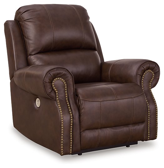 Freyeburg Power Recliner - Yulissa Home Furnishings (NJ)