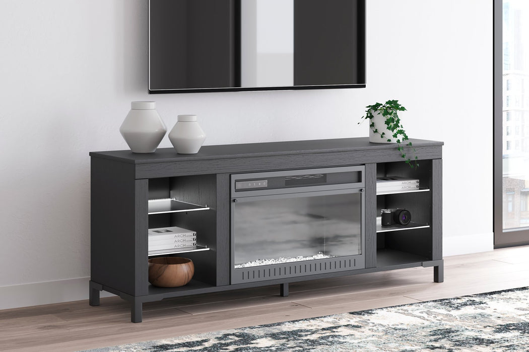 Cayberry 3-Piece Entertainment Center with Electric Fireplace - Yulissa Home Furnishings (NJ)