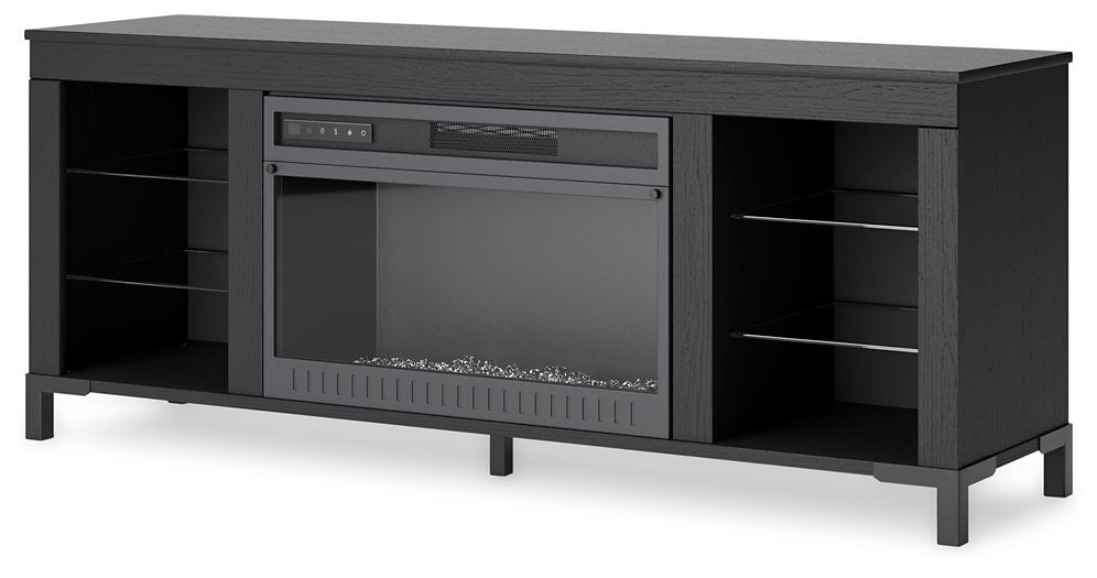 Cayberry 3-Piece Entertainment Center with Electric Fireplace - Yulissa Home Furnishings (NJ)