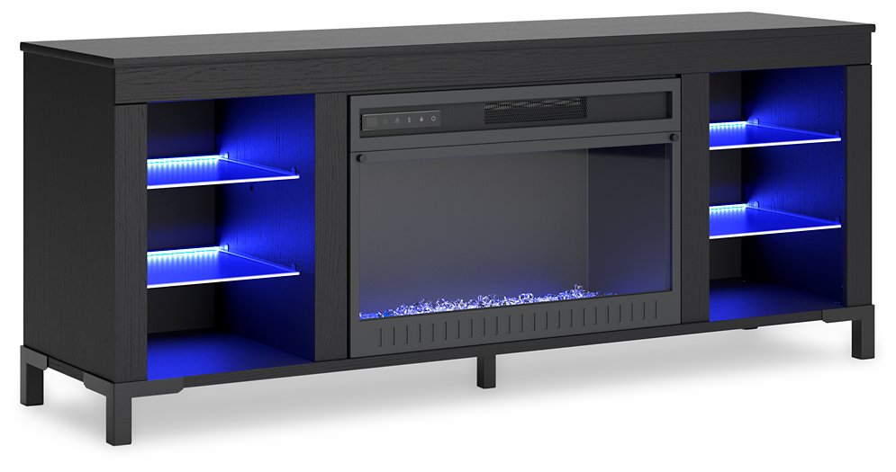 Cayberry 3-Piece Entertainment Center with Electric Fireplace - Yulissa Home Furnishings (NJ)