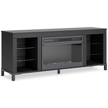 Cayberry 3-Piece Entertainment Center with Electric Fireplace - Yulissa Home Furnishings (NJ)