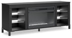 Cayberry 3-Piece Entertainment Center with Electric Fireplace - Yulissa Home Furnishings (NJ)