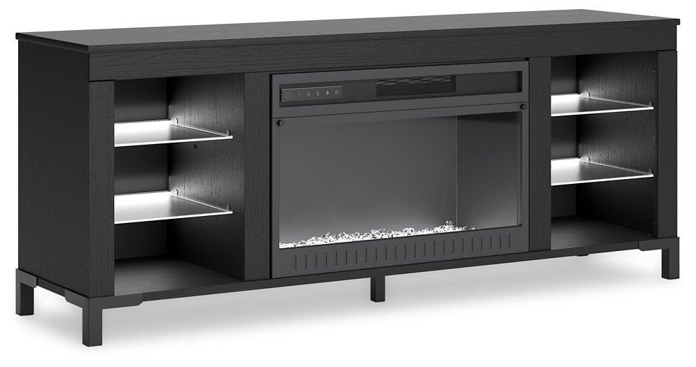 Cayberry 60" TV Stand with Electric Fireplace - Yulissa Home Furnishings (NJ)