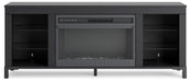 Cayberry 60" TV Stand with Electric Fireplace - Yulissa Home Furnishings (NJ)