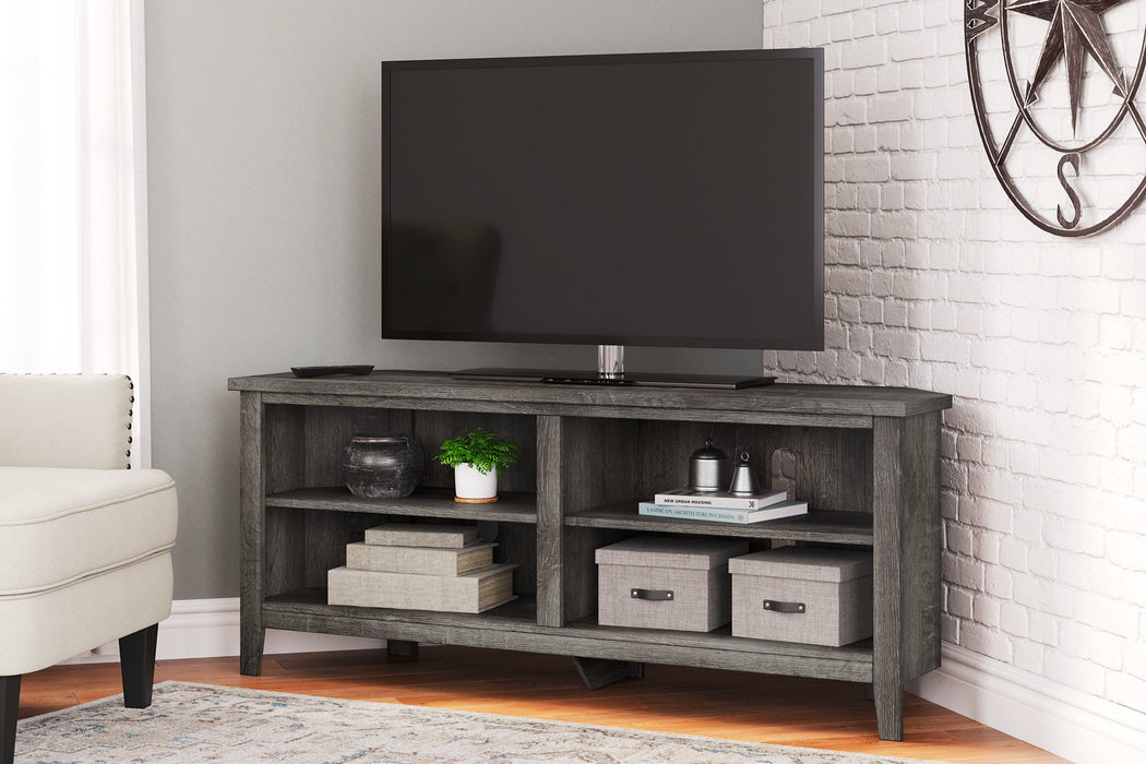 Arlenbry Corner TV Stand - Yulissa Home Furnishings (NJ)