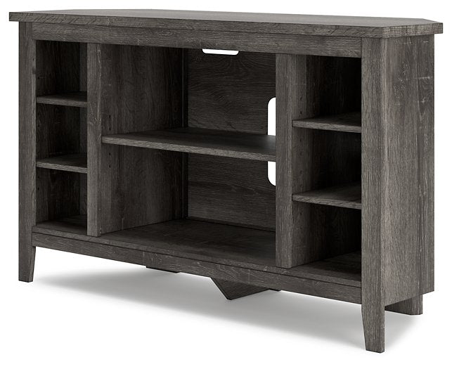 Arlenbry Corner TV Stand with Electric Fireplace - Yulissa Home Furnishings (NJ)