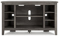 Arlenbry Corner TV Stand with Electric Fireplace - Yulissa Home Furnishings (NJ)