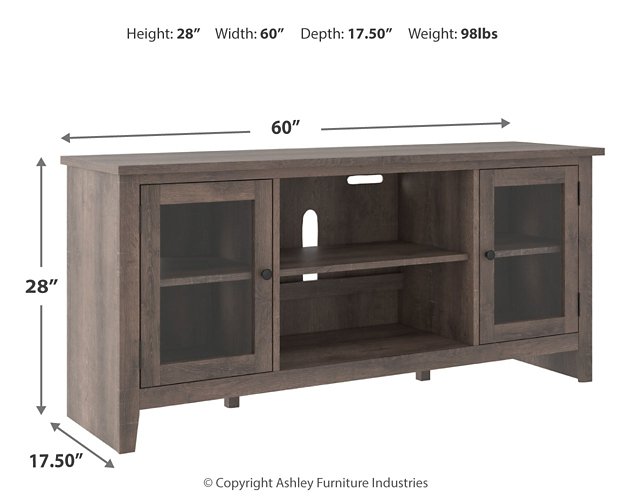 Arlenbry 60" TV Stand with Electric Fireplace - Yulissa Home Furnishings (NJ)