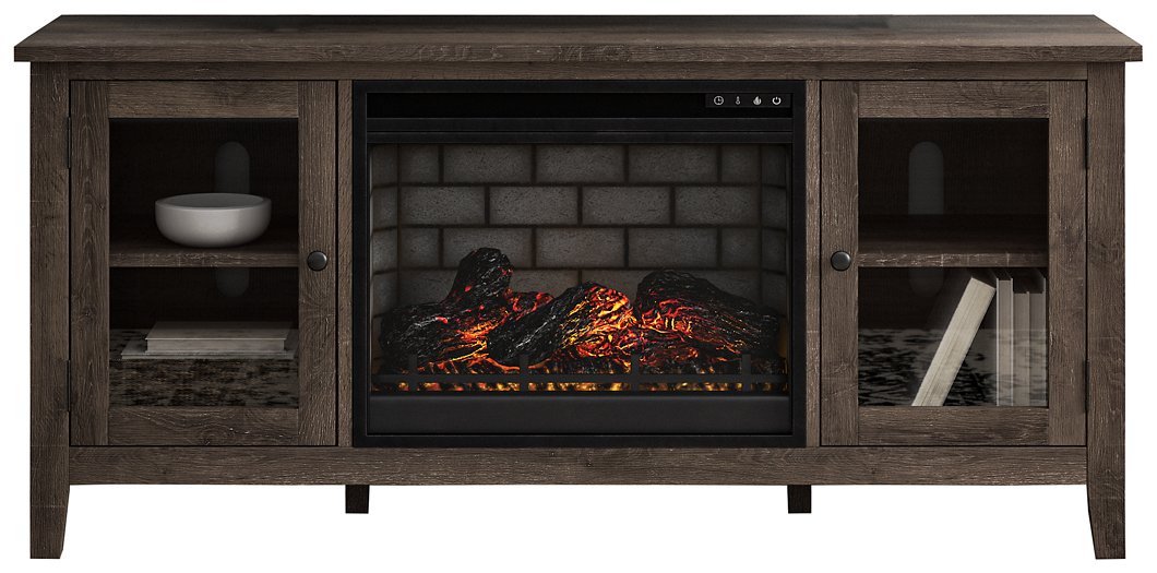 Arlenbry 60" TV Stand with Electric Fireplace - Yulissa Home Furnishings (NJ)