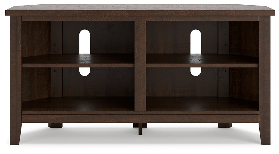 Camiburg Corner TV Stand - Yulissa Home Furnishings (NJ)