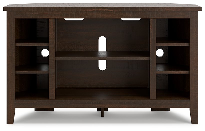 Camiburg Corner TV Stand - Yulissa Home Furnishings (NJ)