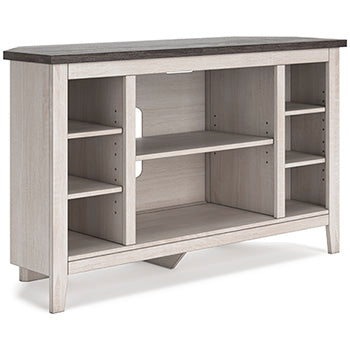 Dorrinson Corner TV Stand - Yulissa Home Furnishings (NJ)