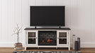 Dorrinson 60" TV Stand with Electric Fireplace - Yulissa Home Furnishings (NJ)