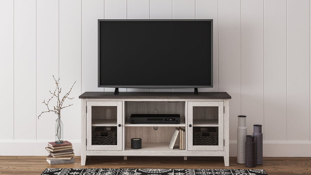 Dorrinson 60" TV Stand with Electric Fireplace - Yulissa Home Furnishings (NJ)