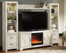 Bellaby 4-Piece Entertainment Center with Fireplace - Yulissa Home Furnishings (NJ)