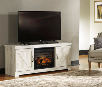 Bellaby 63" TV Stand with Electric Fireplace - Yulissa Home Furnishings (NJ)