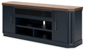 Landocken 83" TV Stand with Electric Fireplace - Yulissa Home Furnishings (NJ)