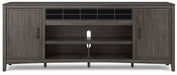 Montillan 84" TV Stand with Electric Fireplace - Yulissa Home Furnishings (NJ)