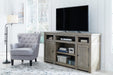 Moreshire 72" TV Stand with Electric Fireplace - Yulissa Home Furnishings (NJ)