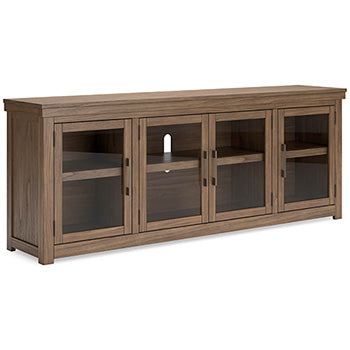 Boardernest 85" TV Stand with Hutch - Yulissa Home Furnishings (NJ)