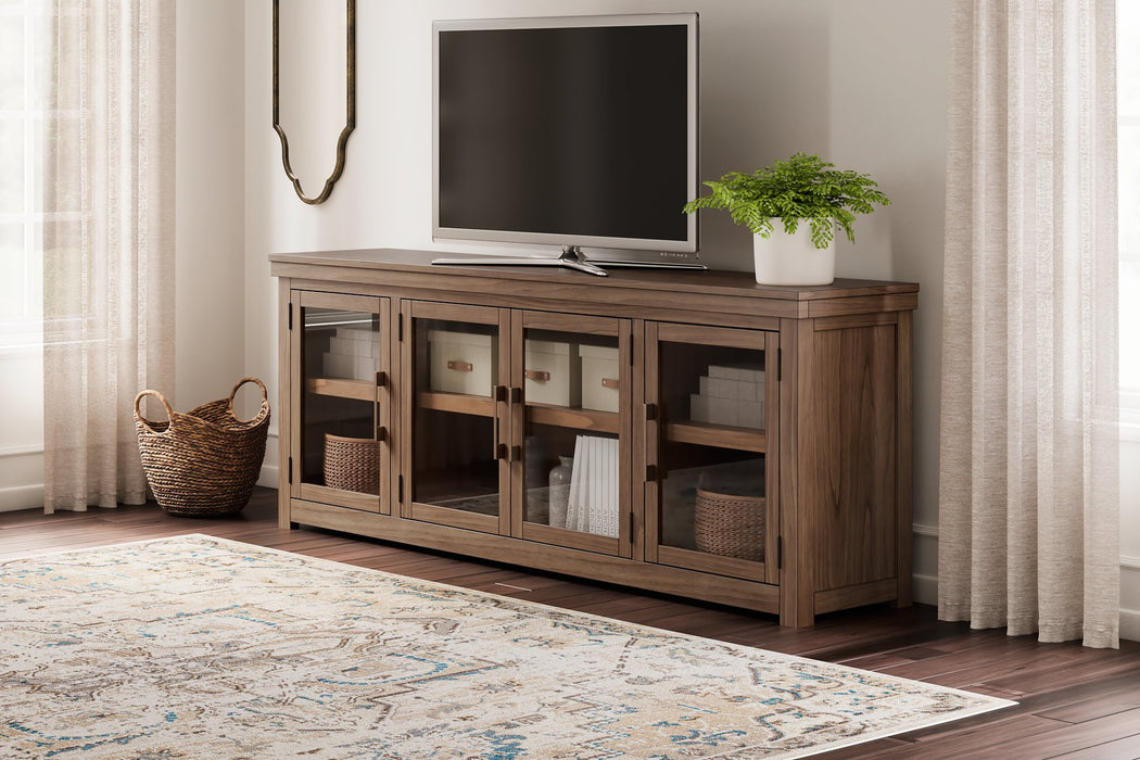 Boardernest 85" TV Stand with Hutch - Yulissa Home Furnishings (NJ)