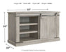 Carynhurst 50" TV Stand - Yulissa Home Furnishings (NJ)