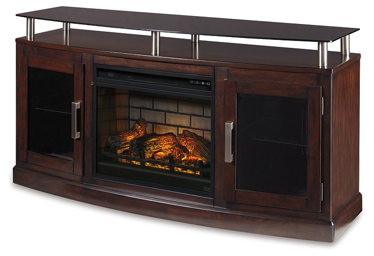 Chanceen 60" TV Stand with Electric Fireplace - Yulissa Home Furnishings (NJ)