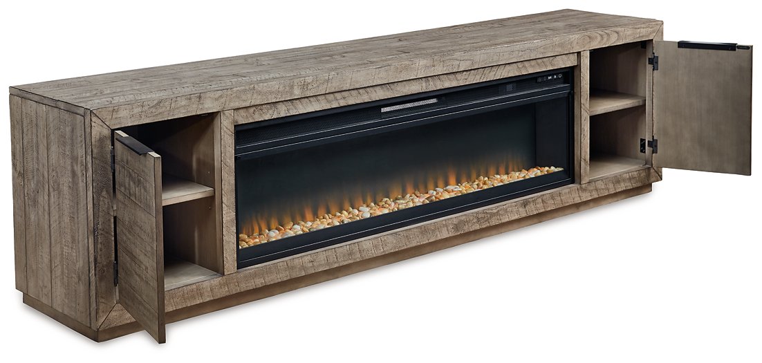 Krystanza TV Stand with Electric Fireplace - Yulissa Home Furnishings (NJ)