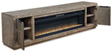 Krystanza TV Stand with Electric Fireplace - Yulissa Home Furnishings (NJ)