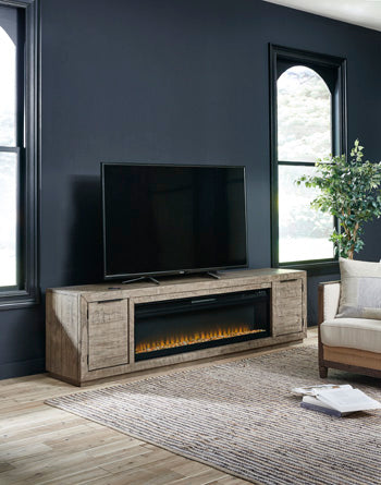 Krystanza TV Stand with Electric Fireplace - Yulissa Home Furnishings (NJ)