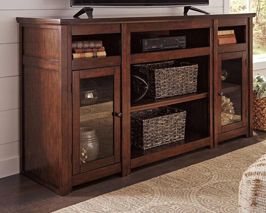 Harpan 72" TV Stand with Electric Fireplace - Yulissa Home Furnishings (NJ)