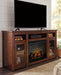 Harpan 72" TV Stand with Electric Fireplace - Yulissa Home Furnishings (NJ)