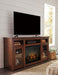 Harpan 72" TV Stand with Electric Fireplace - Yulissa Home Furnishings (NJ)