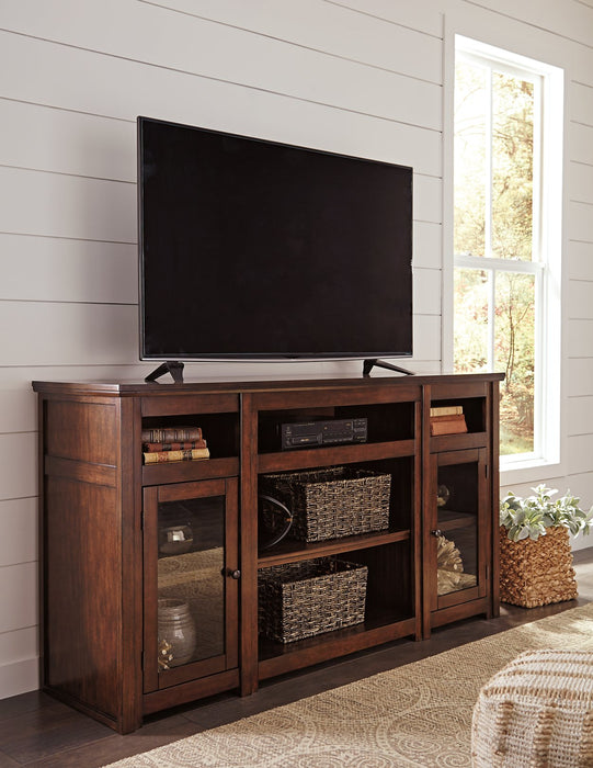 Harpan 72" TV Stand with Electric Fireplace - Yulissa Home Furnishings (NJ)