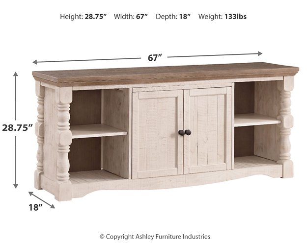 Havalance 67" TV Stand - Yulissa Home Furnishings (NJ)