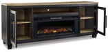 Foyland 83" TV Stand with Electric Fireplace - Yulissa Home Furnishings (NJ)