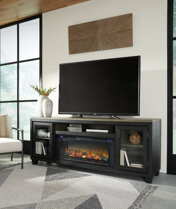 Foyland 83" TV Stand with Electric Fireplace - Yulissa Home Furnishings (NJ)