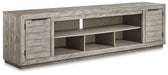 Naydell 92" TV Stand with Electric Fireplace - Yulissa Home Furnishings (NJ)