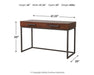 Horatio Home Office Desk - Yulissa Home Furnishings (NJ)