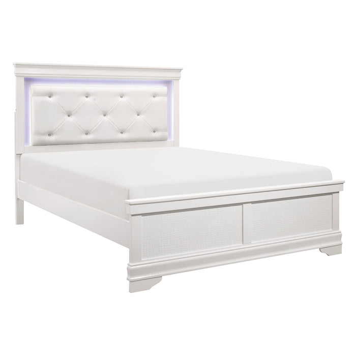 Lana Collection  Bed with LED Lighting SKU: BE0009