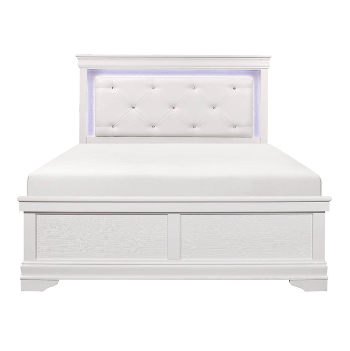 Lana Collection  Bed with LED Lighting SKU: BE0009