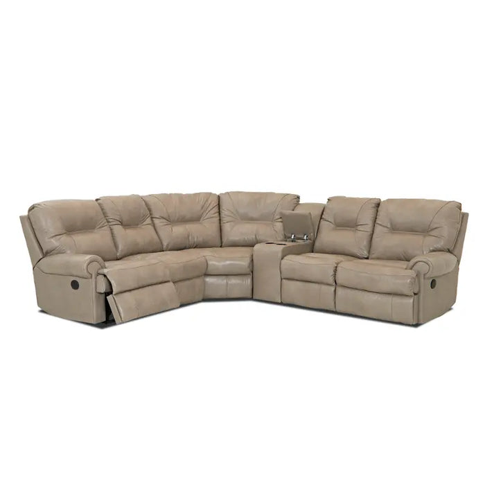 5PC PREMIUM LEATHER POWER SECTIONAL SKU: SE0004