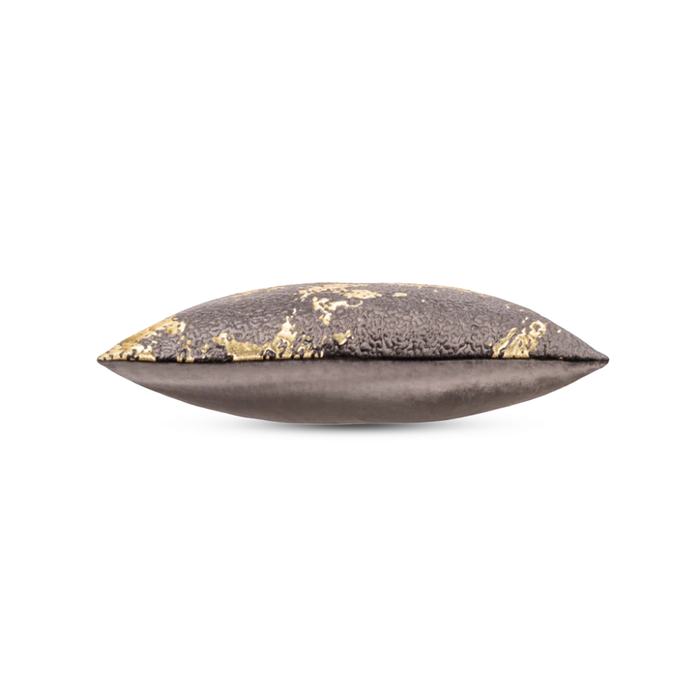 Bella Charcoal Gold Foil Pillow PI00022