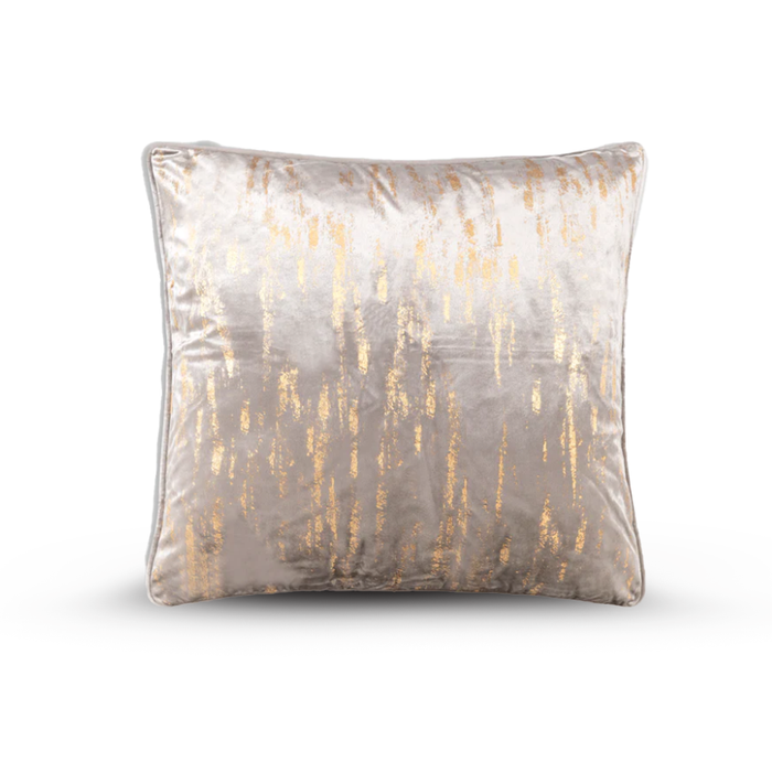 Arian Gray Gold Euro Sham